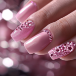 Top 18 Unique Pink Gem Nails Ideas